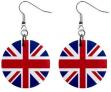 United Kingdom Flag Button Ear…
