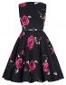 Girls Sleeveless Floral Party …