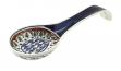 Polish Pottery Evergreen Large Spoon Rest