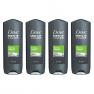 Dove Men+Care Body and Face Wash, Extra Fresh 18 oz Pack of 4