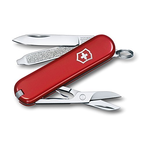 Victorinox Swiss Army Classic SD Pocket Knife, Red,58mm