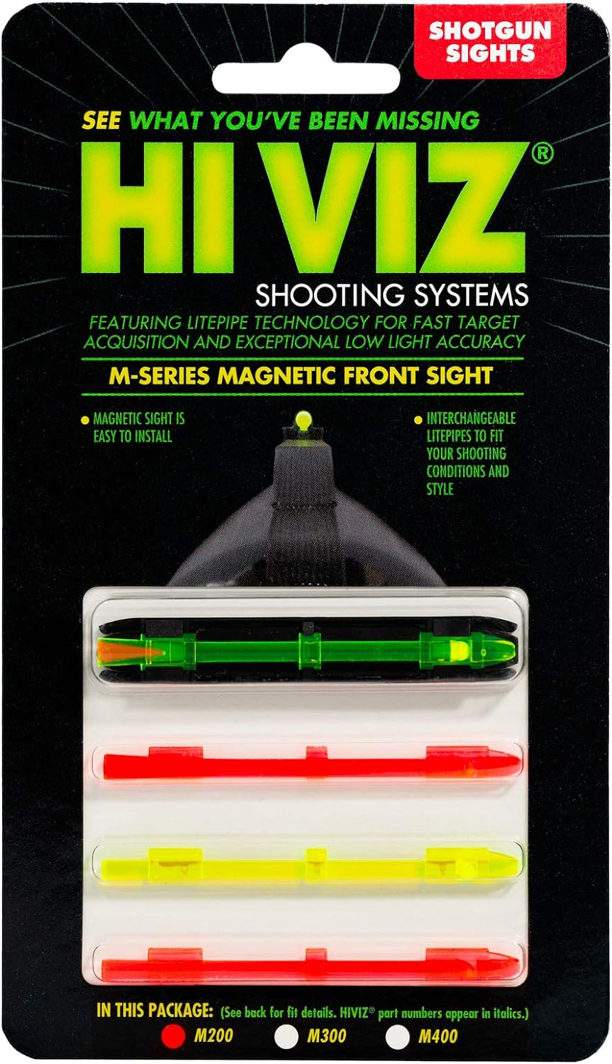HIVIZ Ultra Narrow Magnetic Fiber Optic Shotgun Sight G