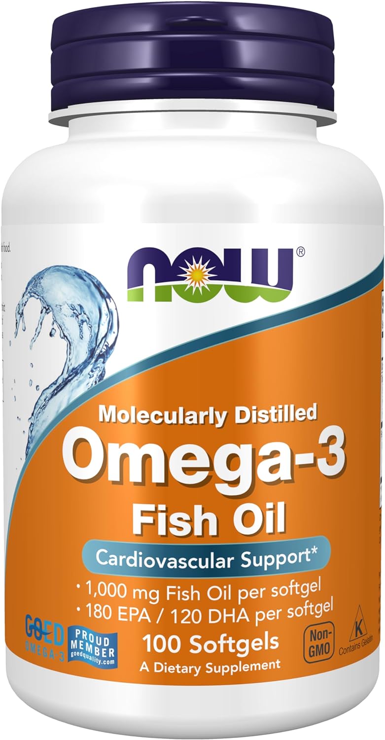 NOW Foods Omega-3 Fish oil 100…