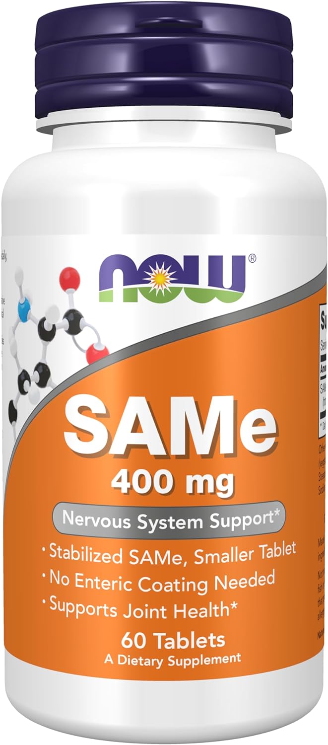 NOW Supplements, SAMe (S-Adenosyl-L-Meth…