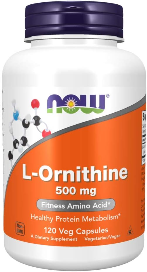 NOW Supplements, L-Ornithine (L-Ornithine Hydrochl…