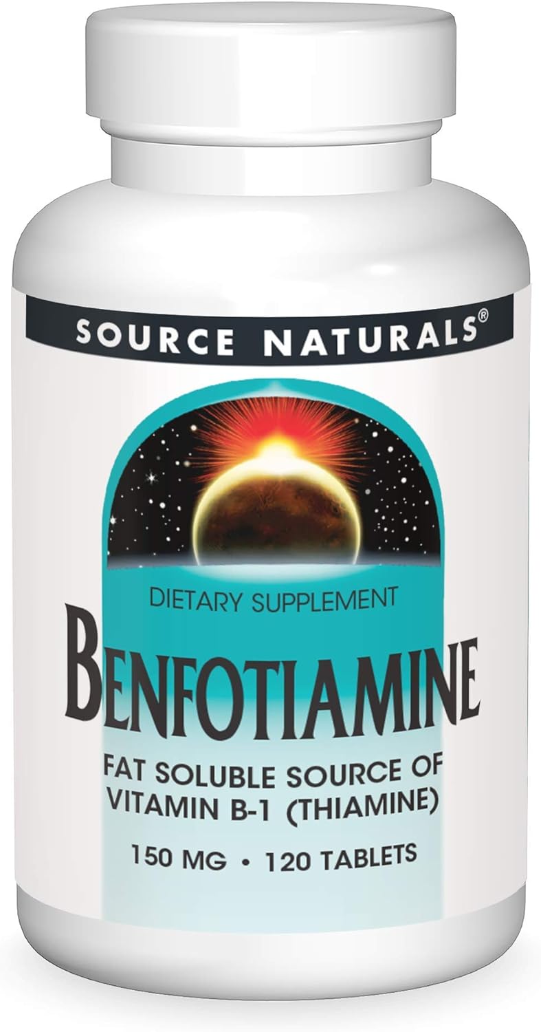 Source Naturals Benfotiamine 150mg, 120 Tablets