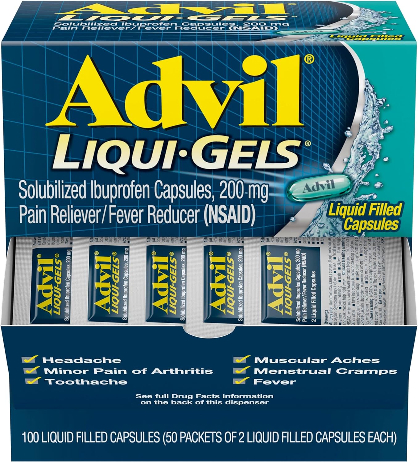 Advil Pain Reliever/Fever Redu…