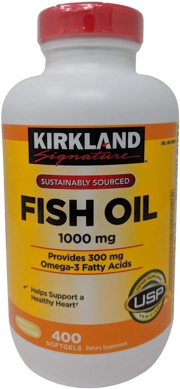 Kirkland Signature Fish Oil Concentrate with Omega-3 Fa