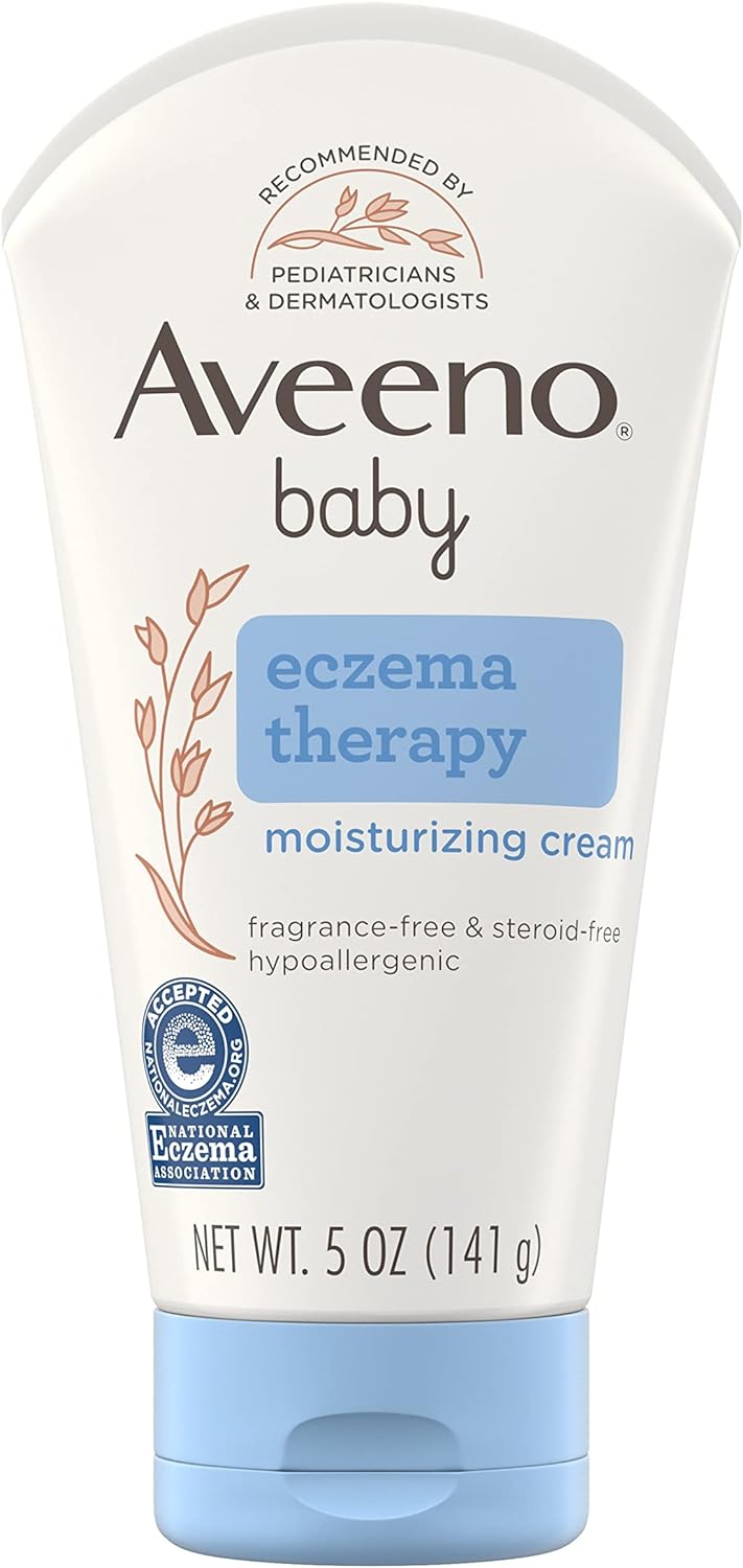 Aveeno Baby Eczema Therapy Moisturizing Cream, 5 Fl. Oz 141g