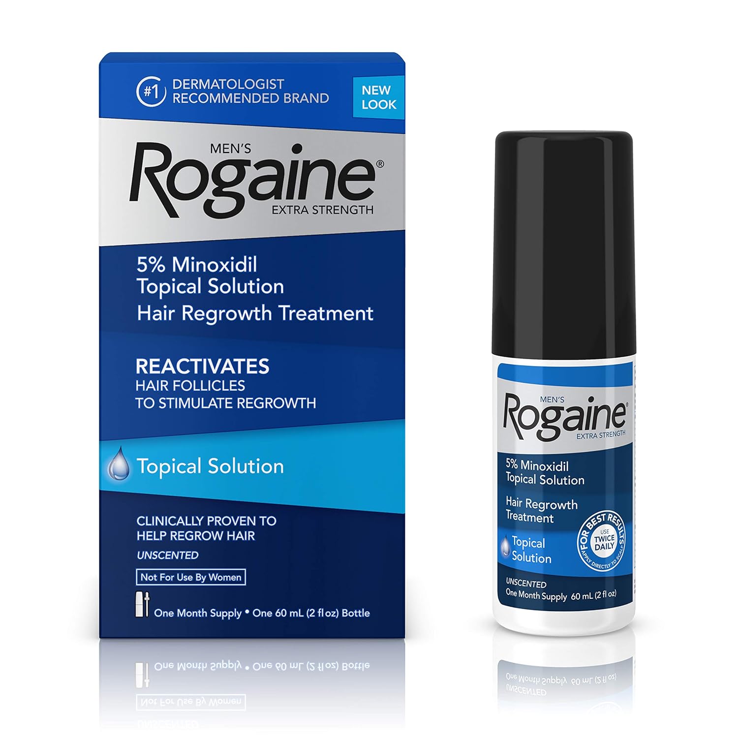 Men's Rogaine Extra Strength 5% Minoxidil Topical Solut