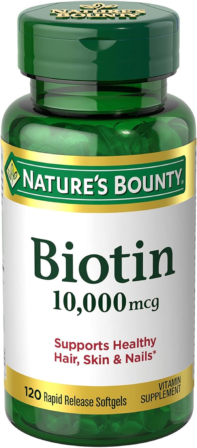 Natures Bounty Biotin, Support…