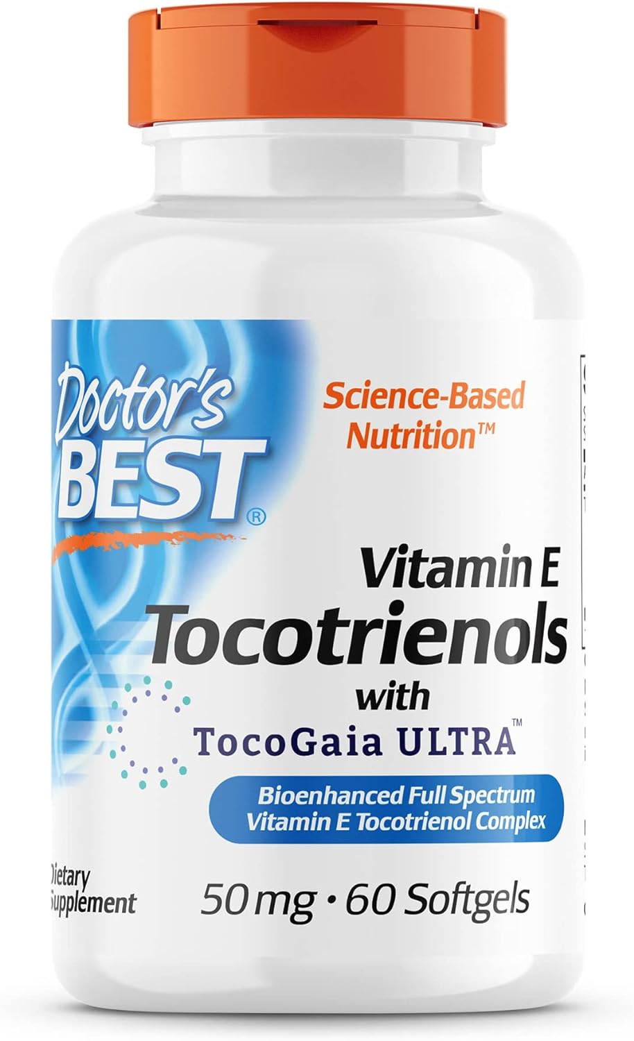 Doctor's Best Tocotrienols contains EVNol SupraBio Full