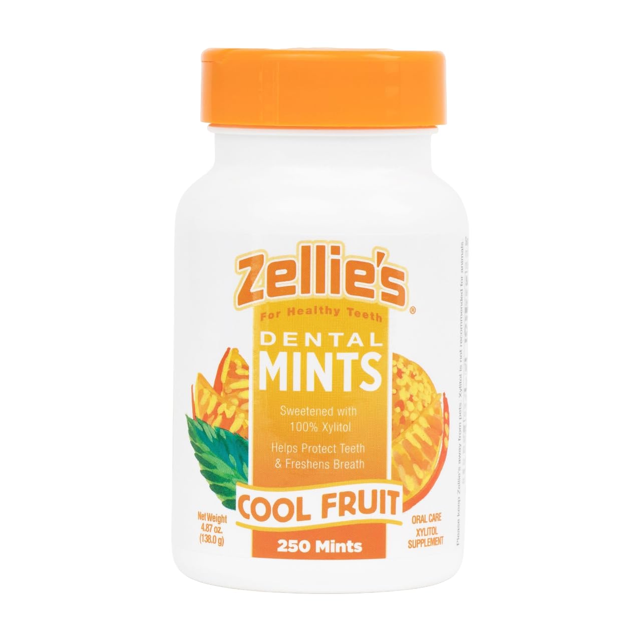 Zellie's | 100% Xylitol Sugar Free Cinnamon Chewing Gum