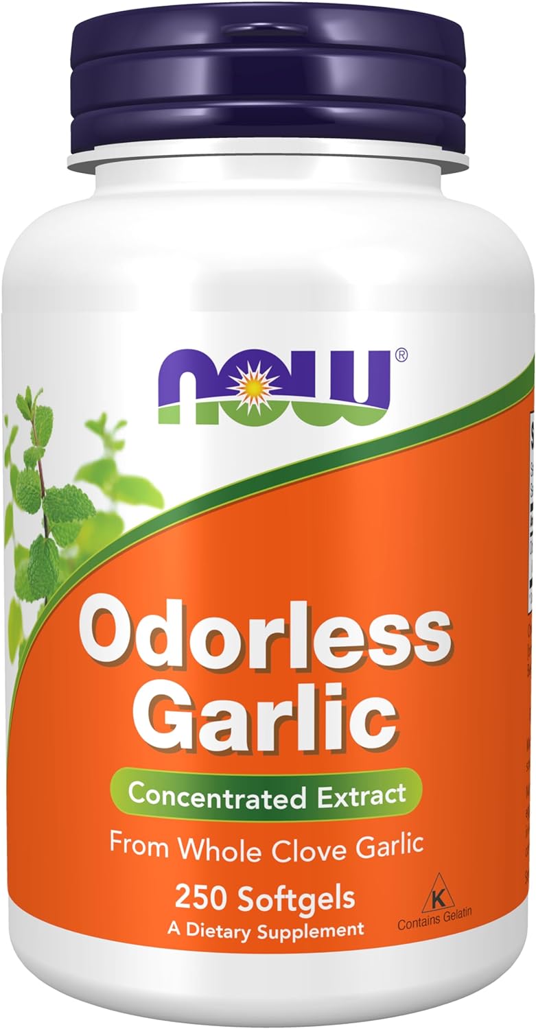 NOW Supplements, Odorless Garl…