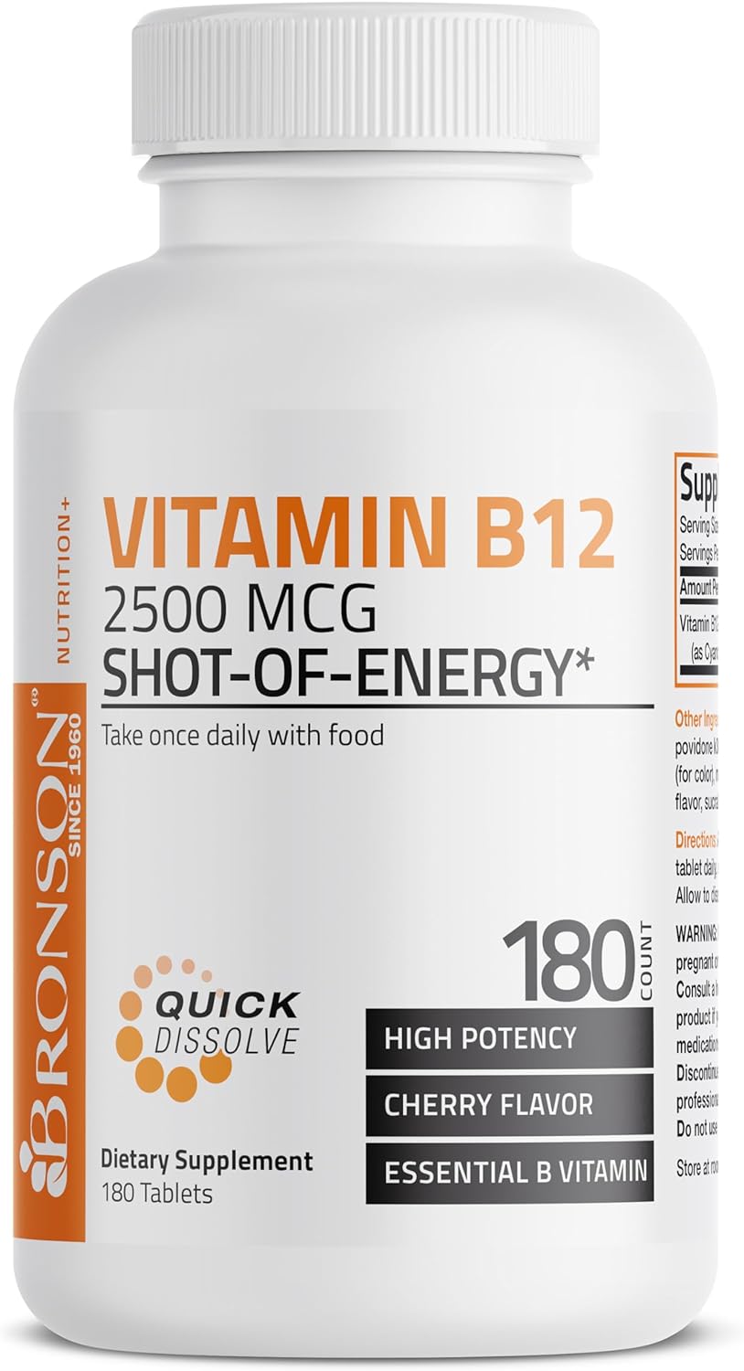 Vitamin B12 2500mcg Shot Of En…