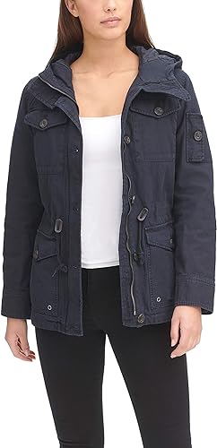 Levi's Women's Cotton Four Pocket Hooded Field Jacket