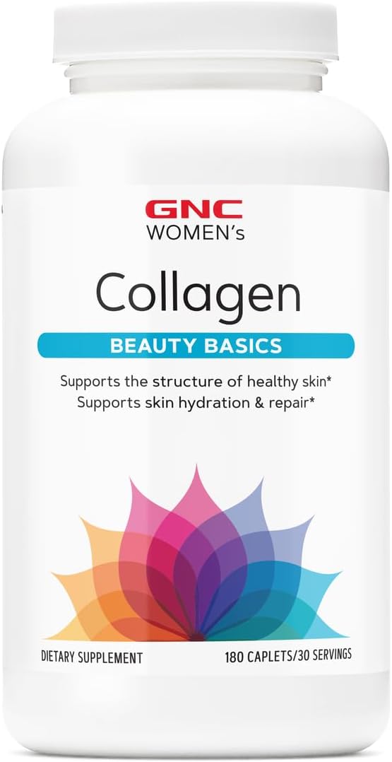 GNC Womens Collagen Supplement |Supports Healthy Skin and Improves Elasticity | Targeted Cell Growth
