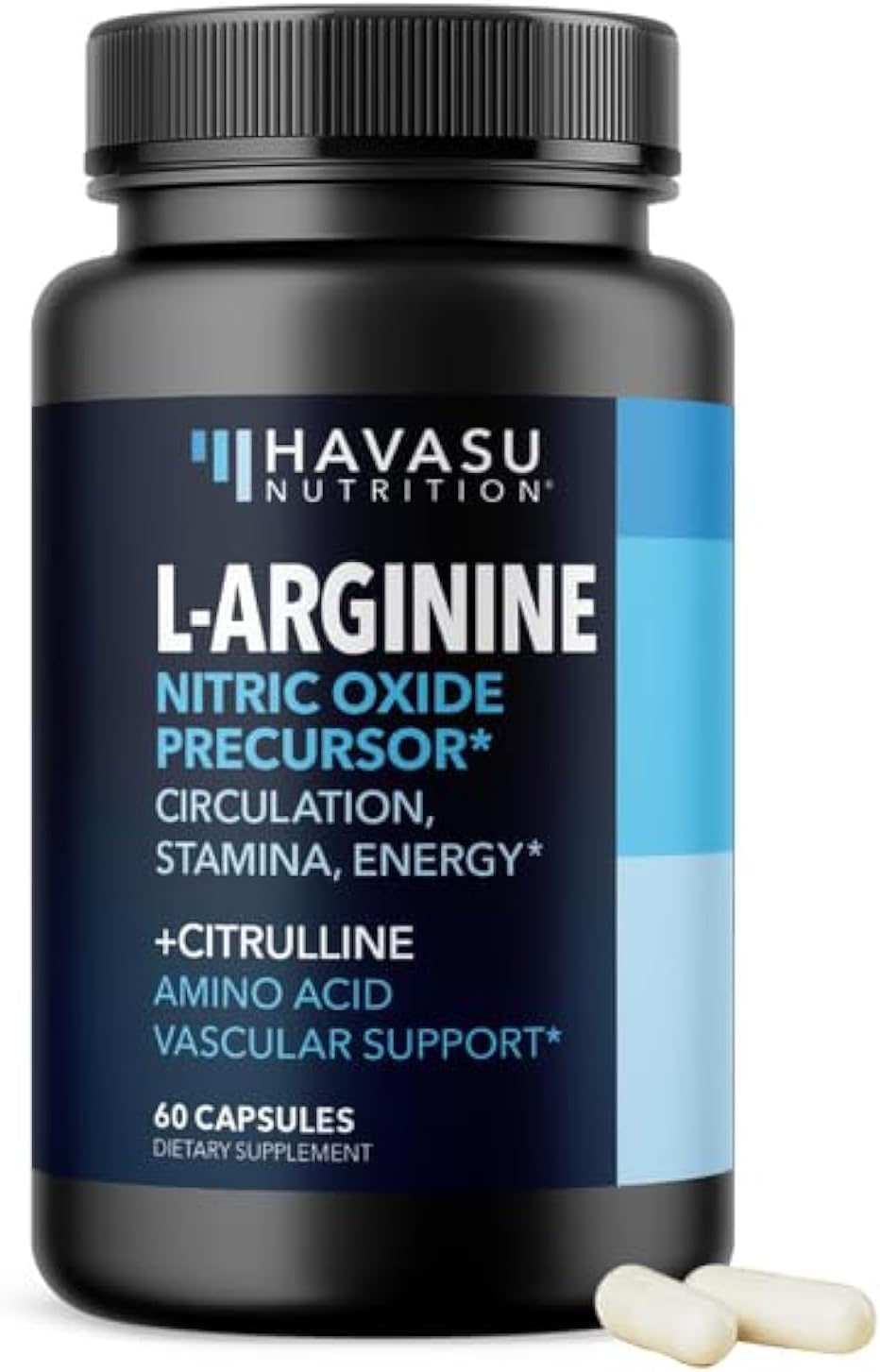 Extra Strength L-Arginine 1200mg Nitric Oxide Booster for Muscle Growth, Libido, Vascularity & E