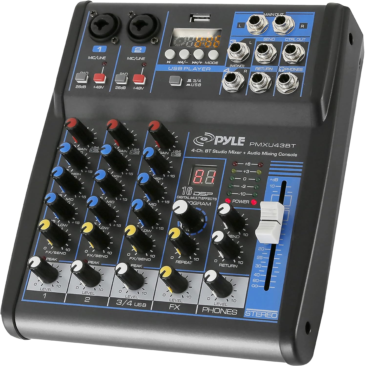 Pyle Professional Audio Mixer …