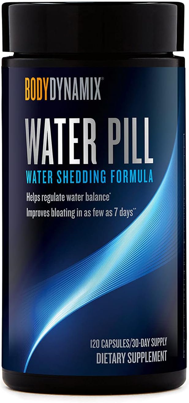 GNC BodyDynamix Water Pill, 120 Capsules…