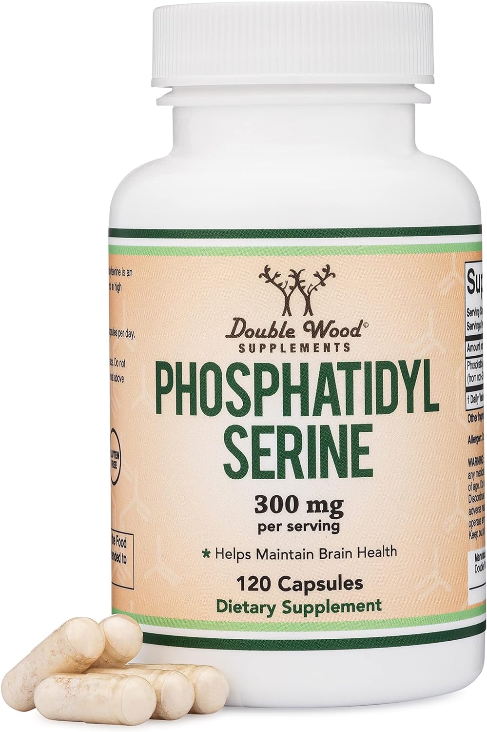 PhosphatidylSerine Supplement 300mg Per Serving, Manufa