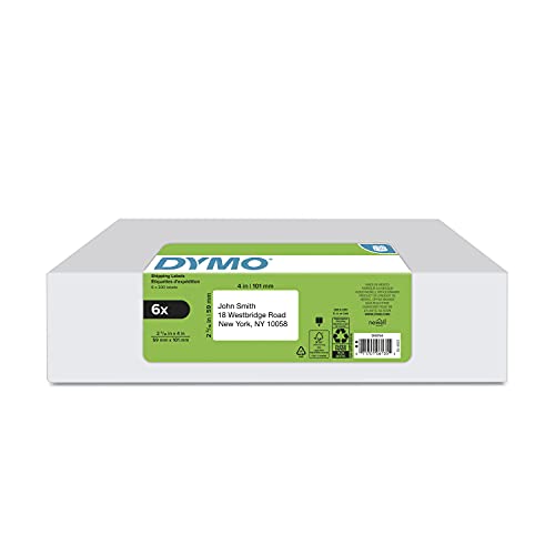DYMO Authentic LW Large Shipping Labels, DYMO Labels for LabelWriter Label Printers, 2-5/16" x 