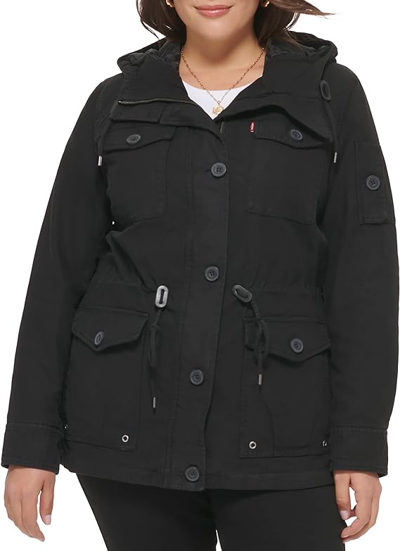 Levi's womens Cotton Hooded Field Jacket