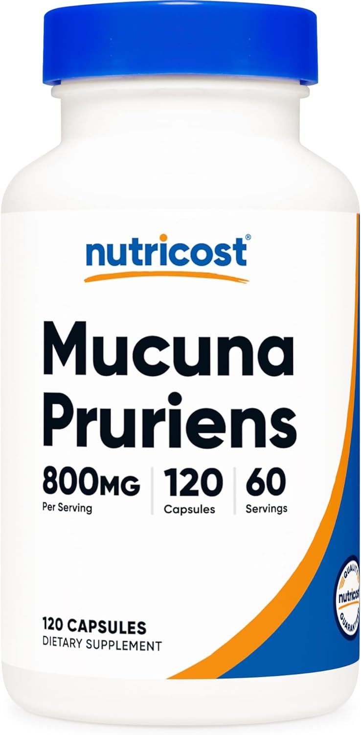 Nutricost Mucuna Pruriens 400mg, 120 Cap…