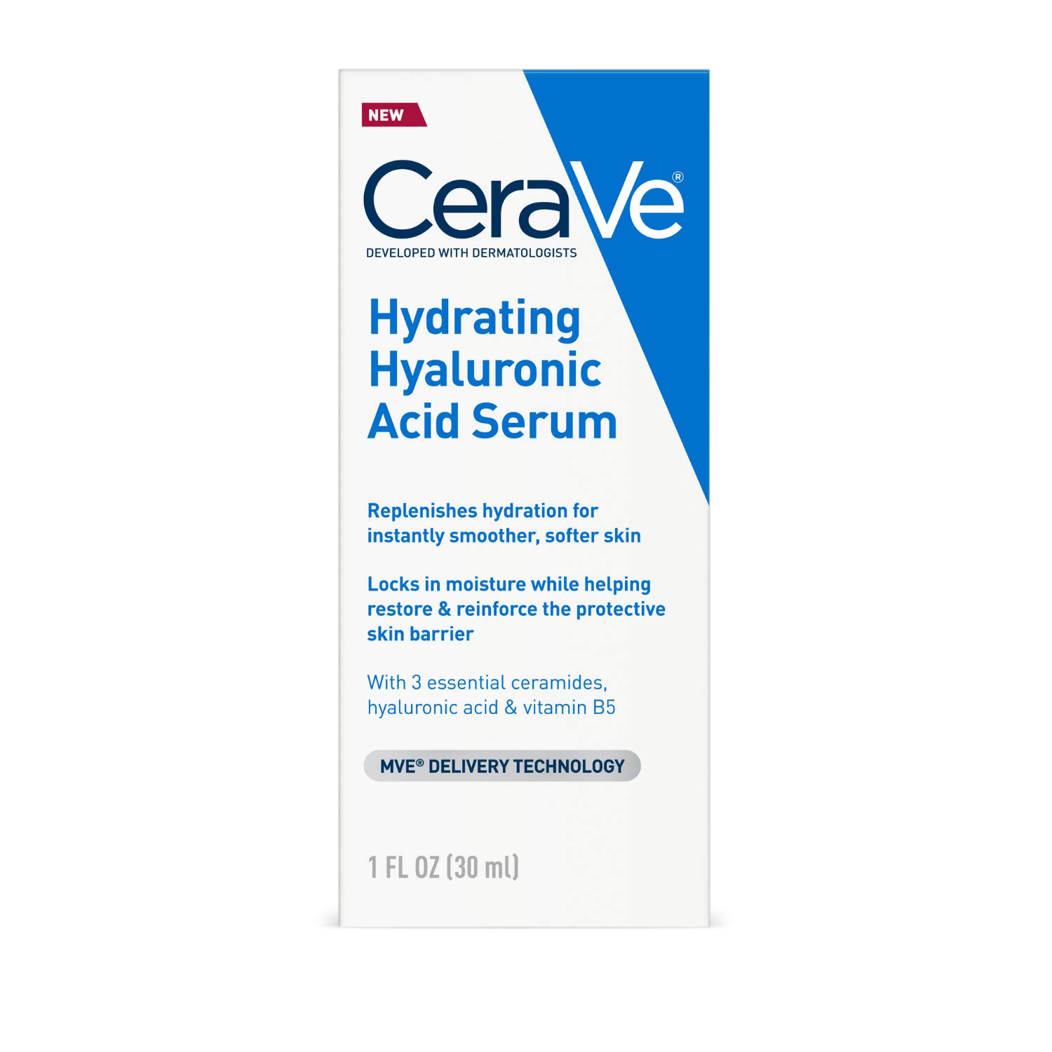 Cerave Hyaluronic Acid Serum for Face wi…