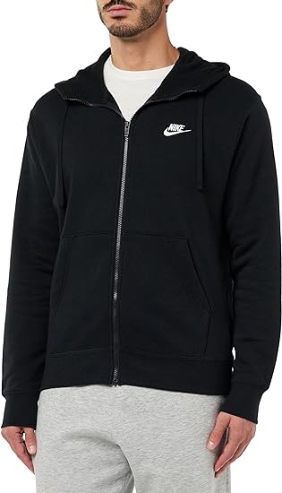 Nike Men's Sportswear Club Full Zip-Up Hoodie