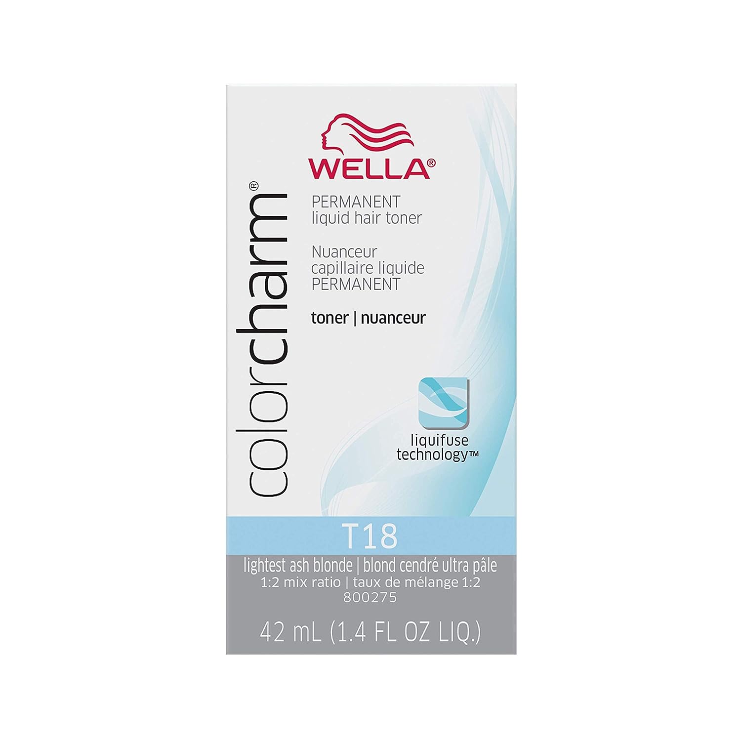 Wella ColorCharm Permanent Liquid Hair Toner, Neutralize Brass With Liquifuse Technology