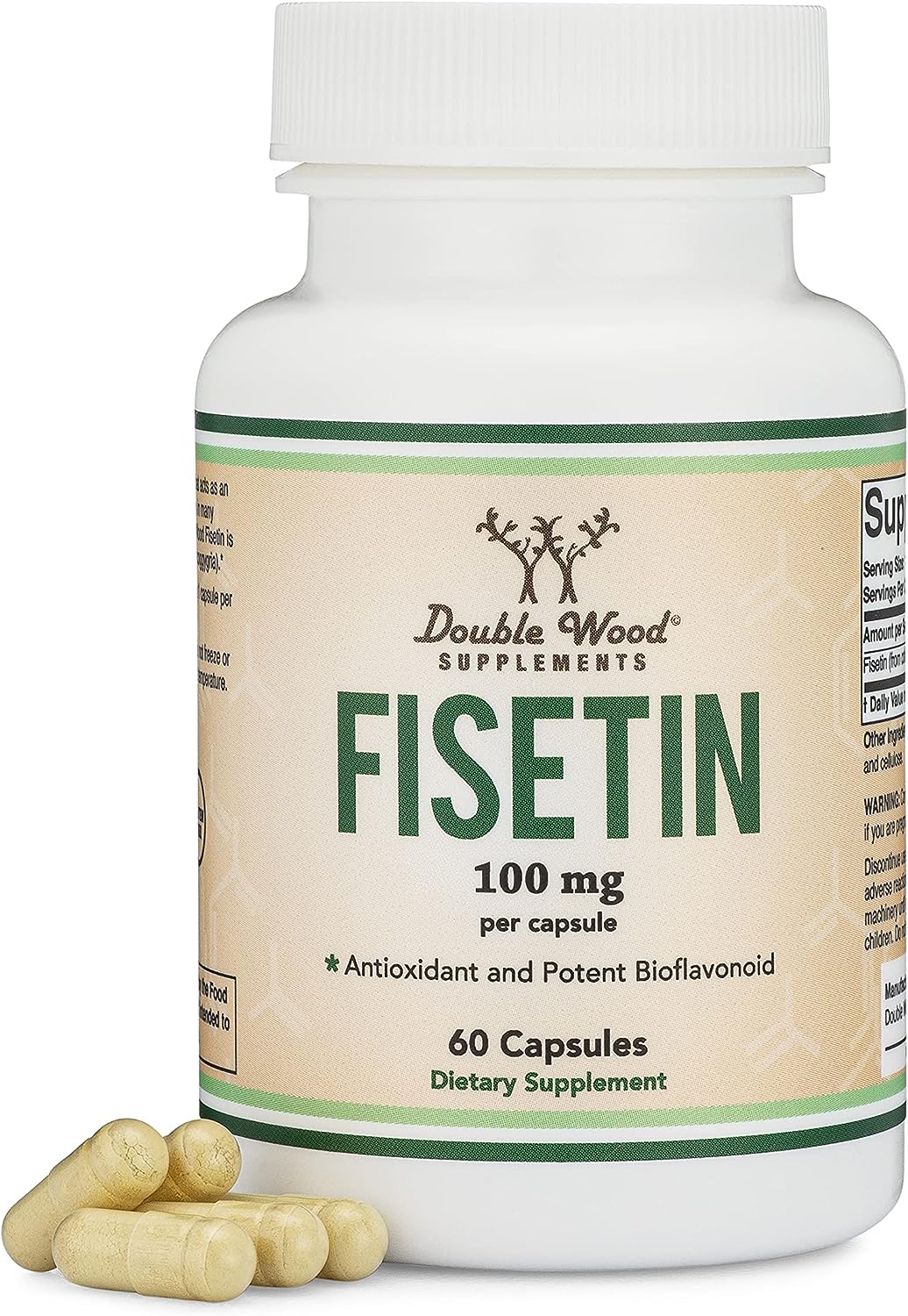 Fisetin Supplement - 100mg of Bioactive …