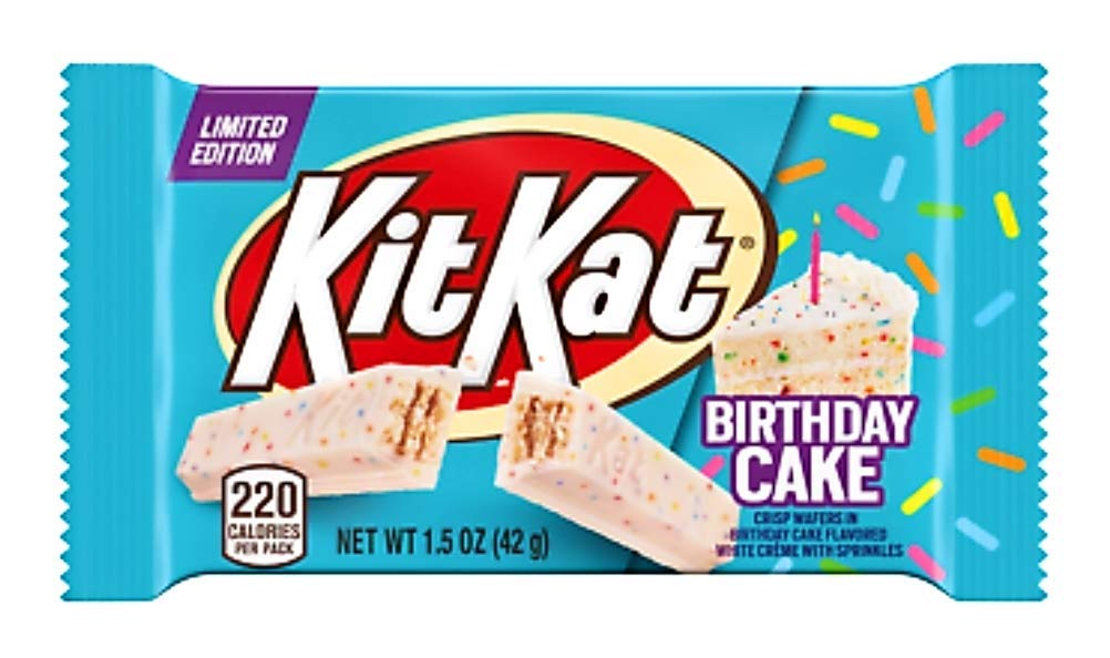 Birthday Cake Kit Kat Bar Whit…