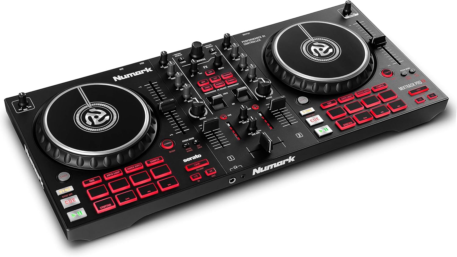 Numark Mixtrack Pro FX – 2 D…