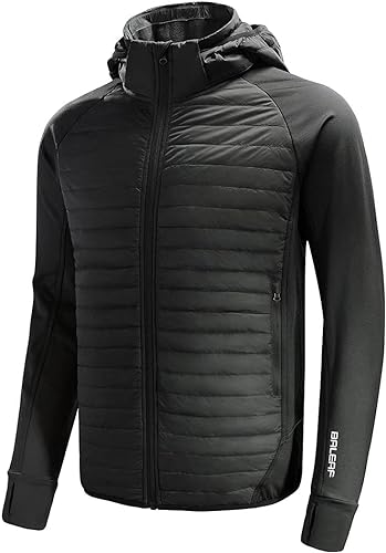 BALEAF Men's Running Jacket…