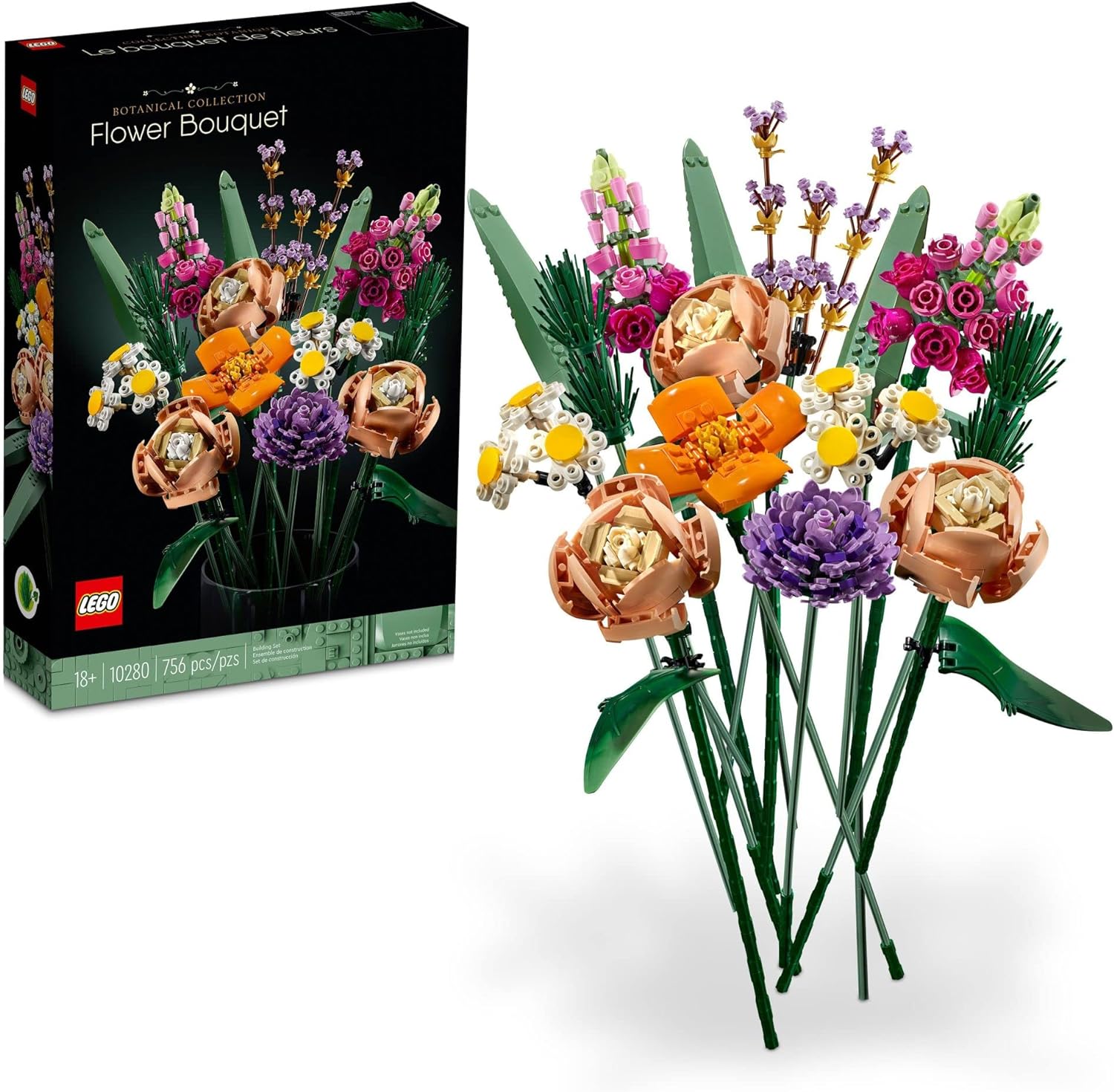 LEGO Icons Flower Bouquet Buil…