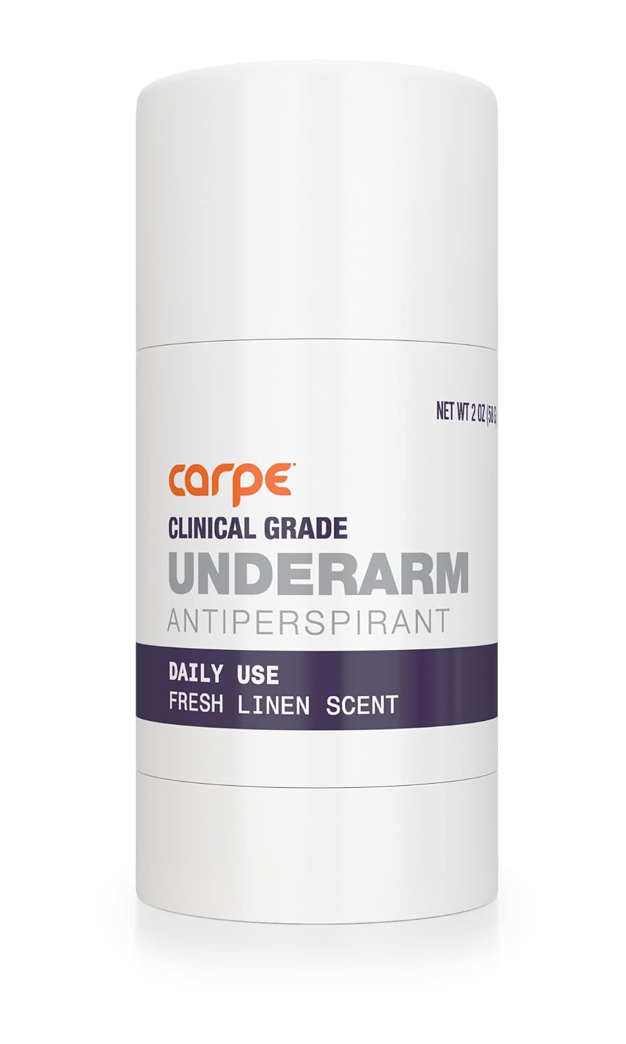 Carpe Clinical Strength Deodorant + Antiperspirant - Clinical Grade Solid Stick - Combat Excessive U