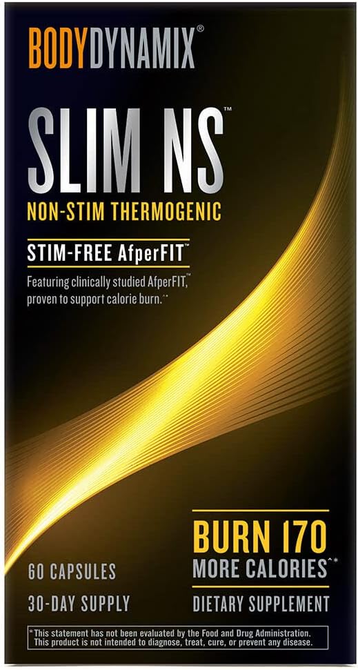 GNC BodyDynamix Slim NS | Non-Stim Thermogenic | 60 Count