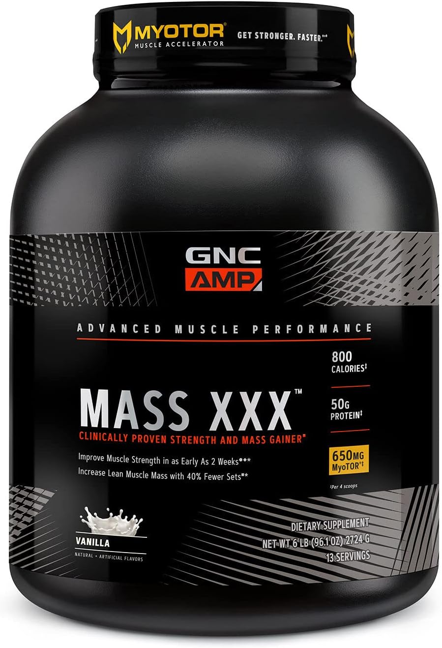 GNC AMP Mass XXX - Vanilla