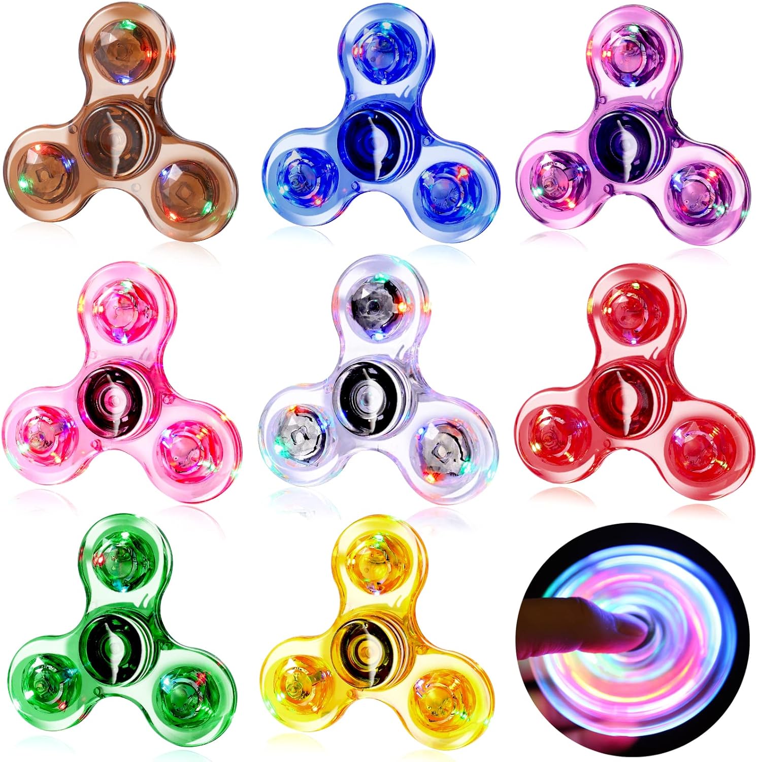 Gigilli 8 Pack Fidget Spinners…