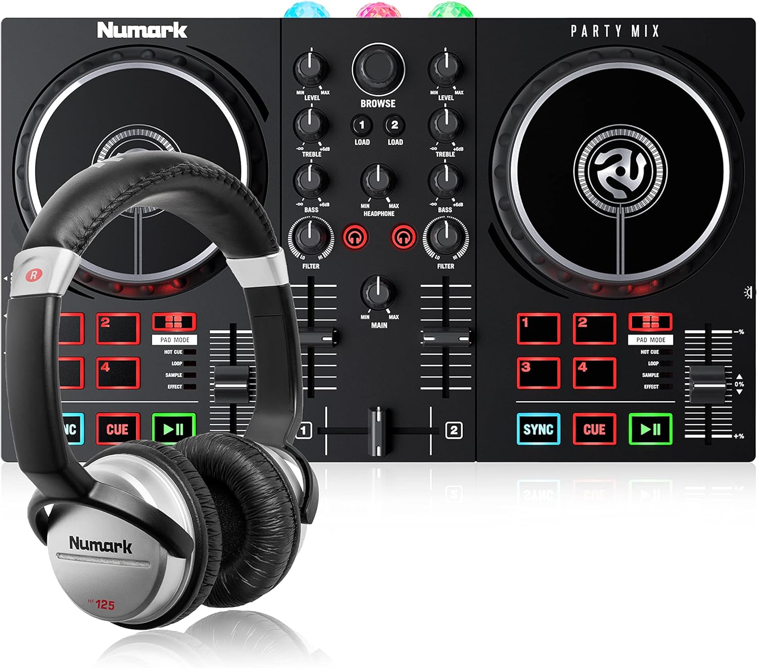 Numark Party Mix II + HF125 - …