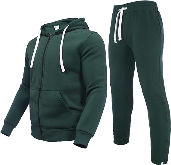 Xmgelp Men's Tracksuits Long S…