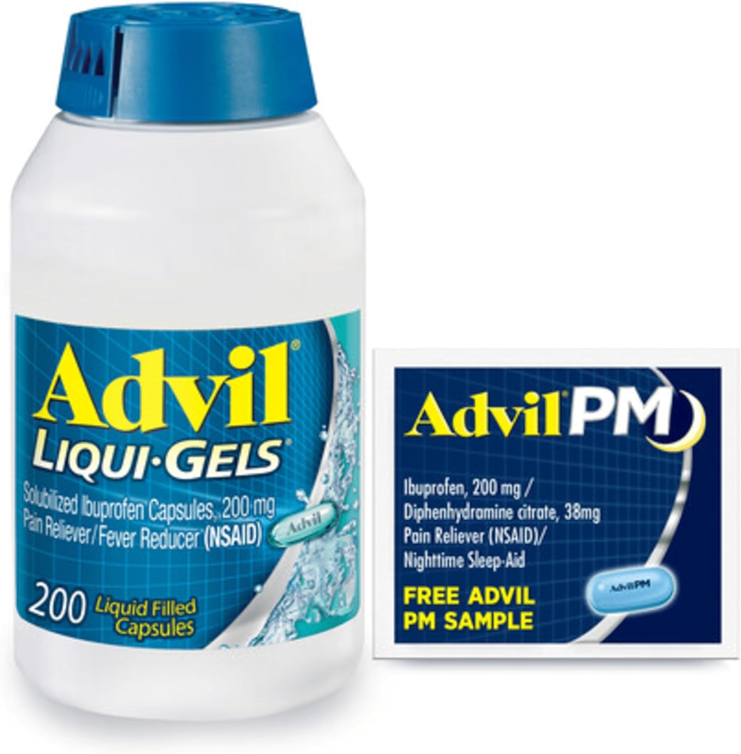 Advil Liqui-Gels Pain Reliever…