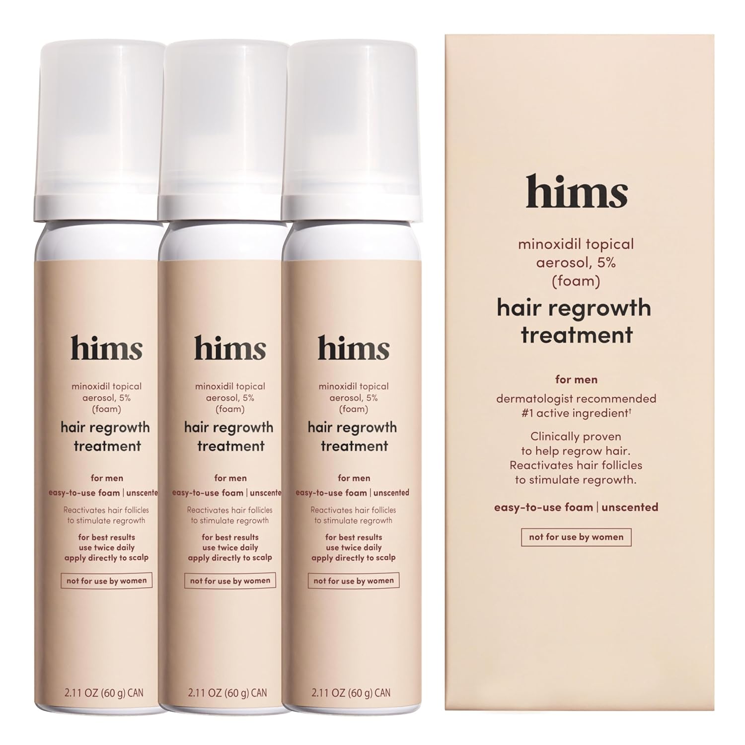 hims Extra Strength Hair Regrowth Treatment for Me…