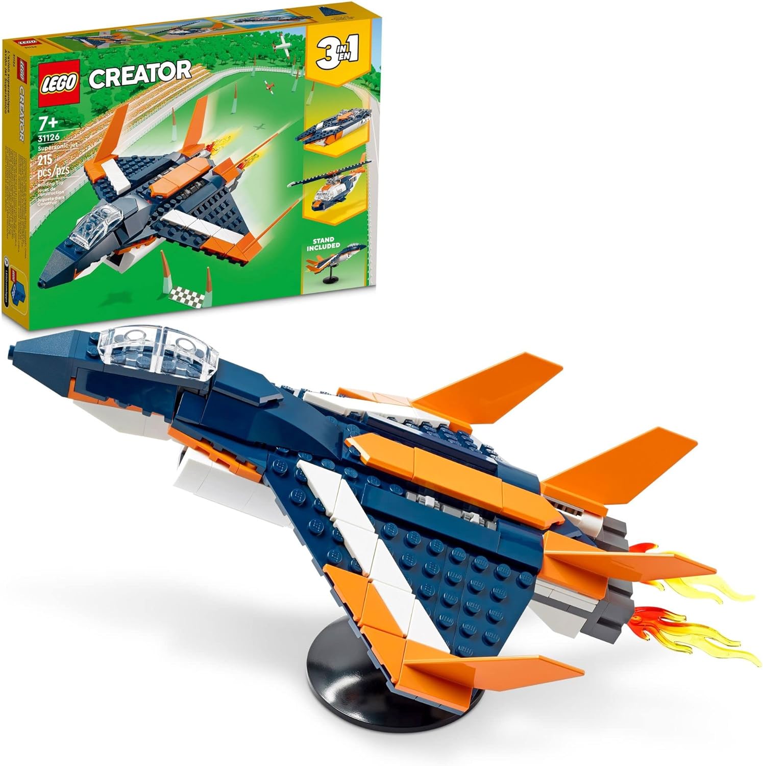 LEGO Creator 3 in 1 Supersonic…