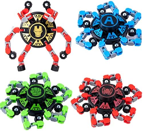 Fidget Spinners 4 Packs Deform…