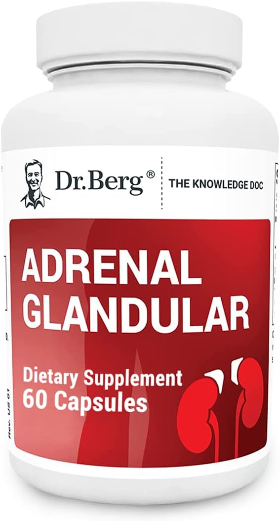Dr. Berg's Adrenal Glandular - Cortisol Manager, More E