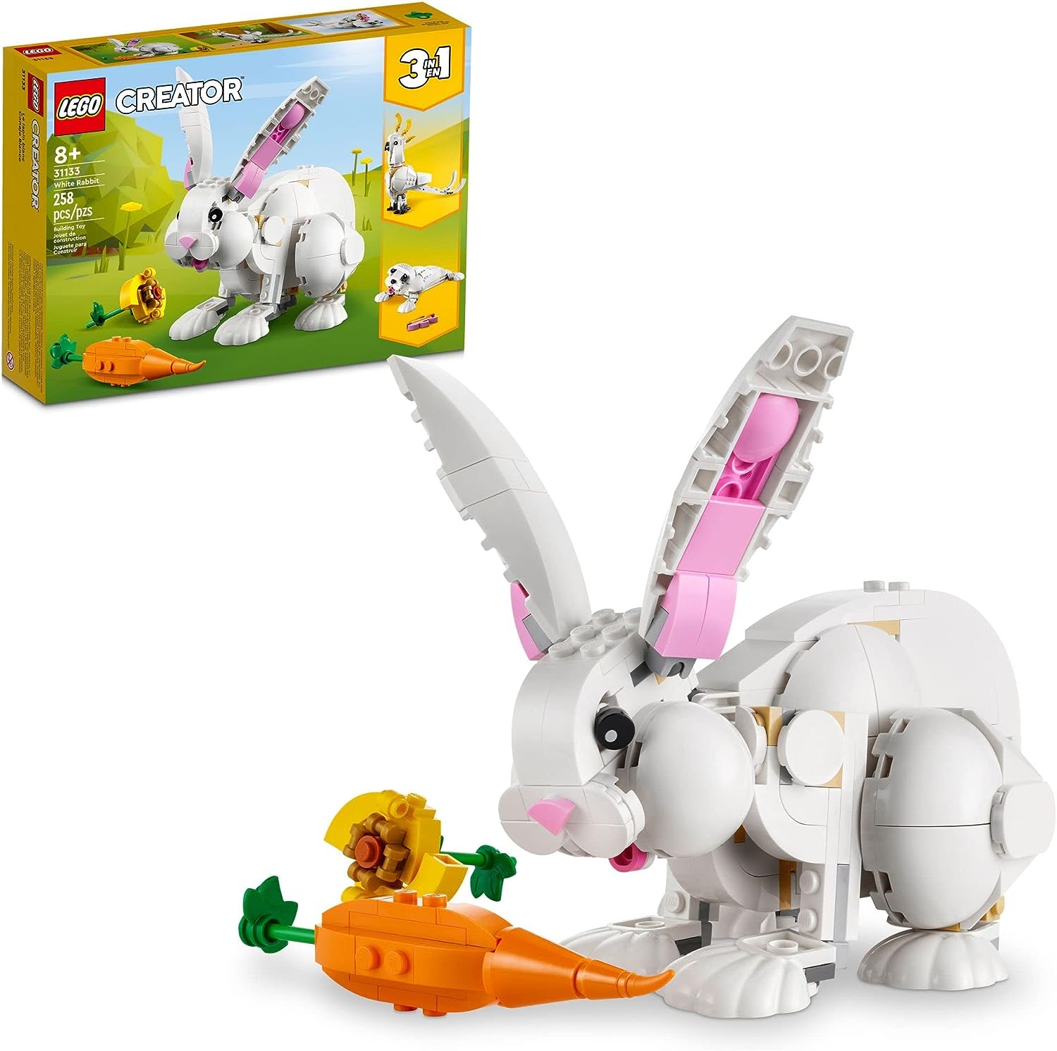 LEGO Creator 3 in 1 White Rabb…