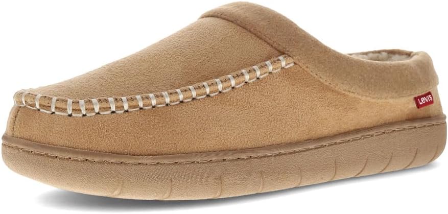Levis Mens Victor Microsuede Clog House Shoe Slippers