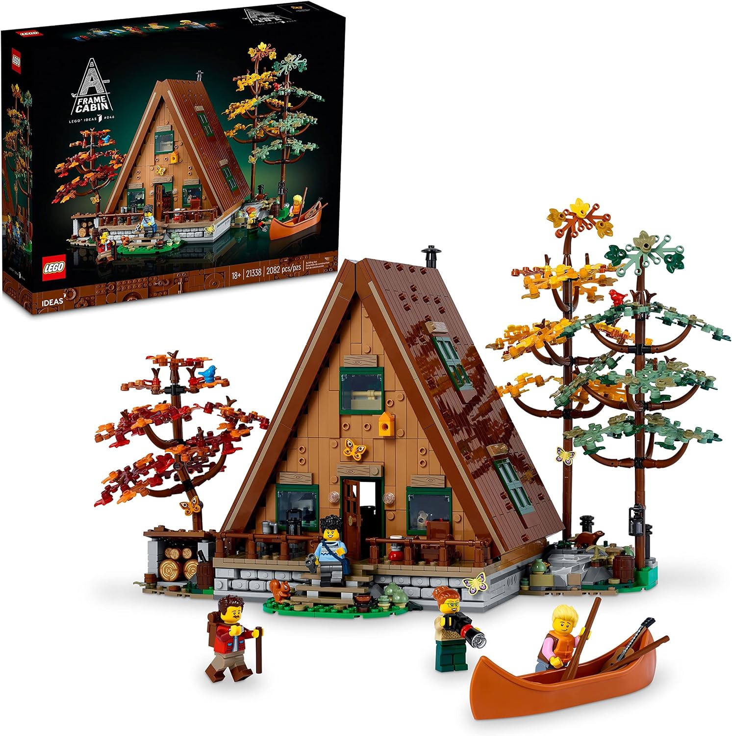 LEGO Ideas A-Frame Cabin 21338…